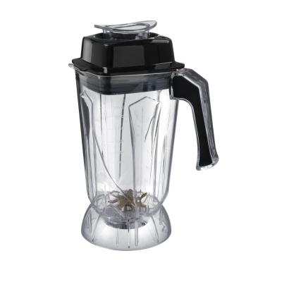 Stoní barový mixér s krytem, HENDI, 2,5L, Černá, 230V/1680W, 250x300x(H)540mm | 230688